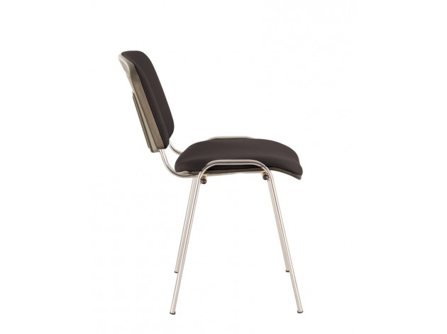 Ортопедический стул для офиса Изо Стиль хром Черная С-11 ткань купить в ...