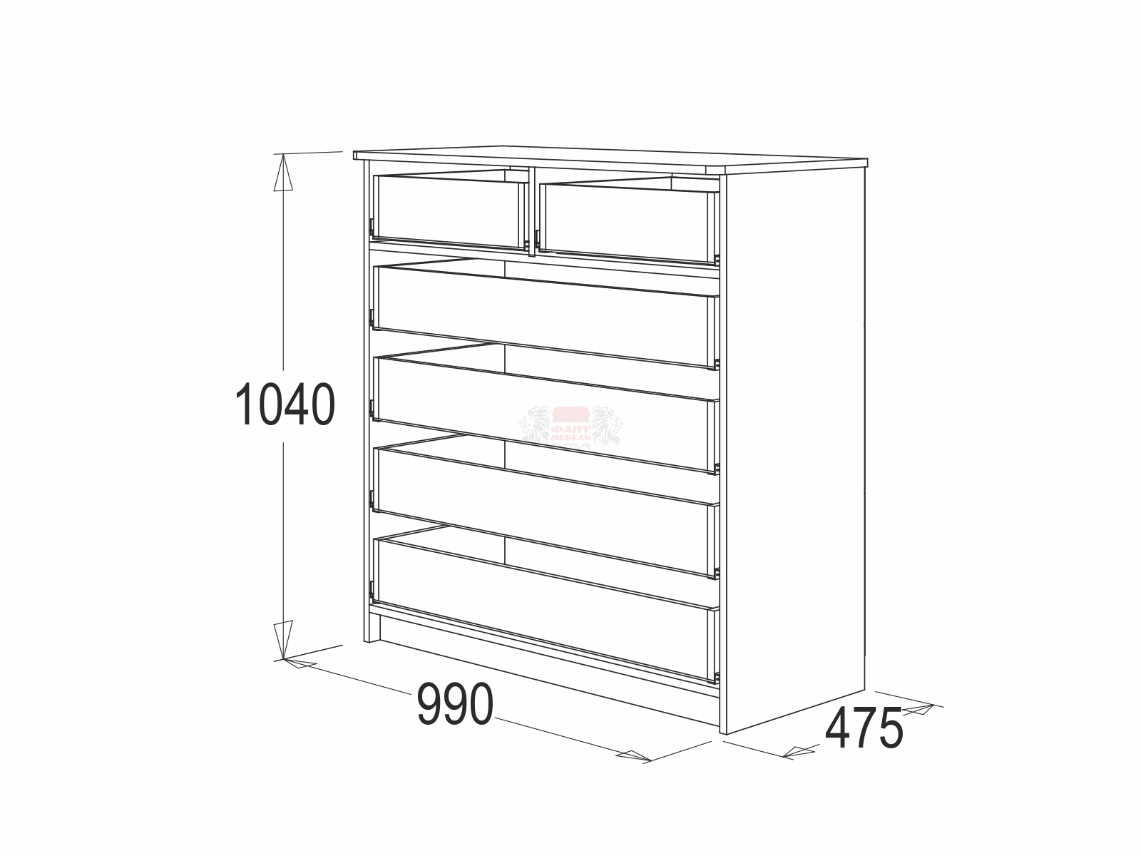 Комод фант мебель фант