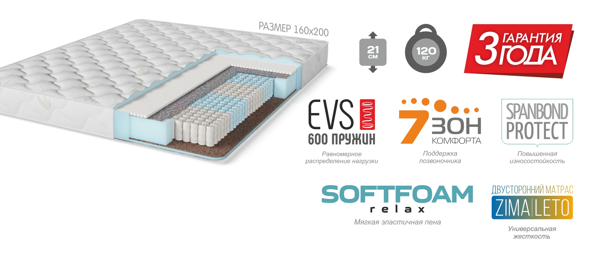 матрас dolce evs cs 160 200 много мебели